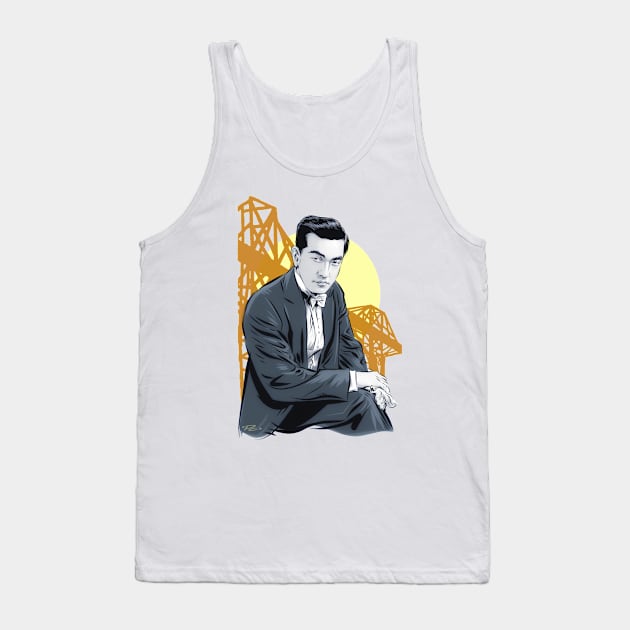 Sessue Hayakawa - An illustration by Paul Cemmick Tank Top by PLAYDIGITAL2020